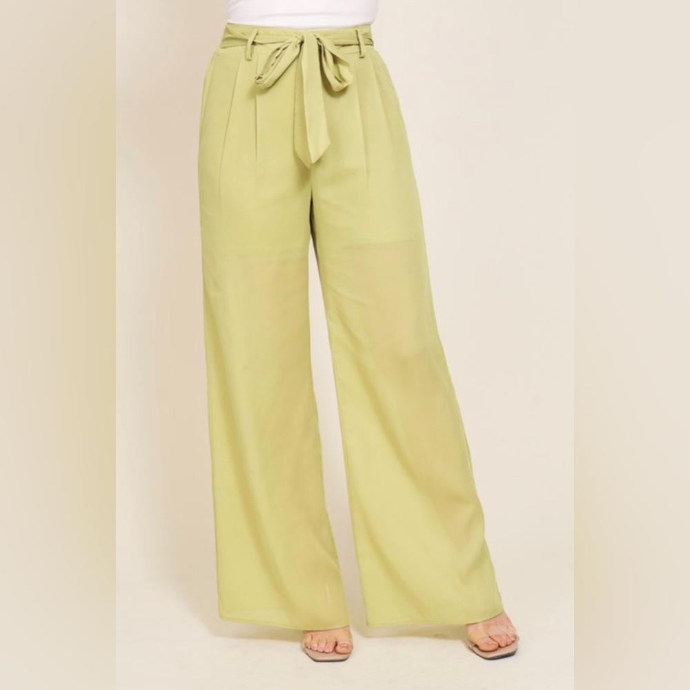 Lime pants